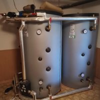 Instalace akumulačních nádrží 2x 800L