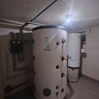 Zplynovací kotel na dřevo Blaze Harmony PRAKTIK 25 + akumulační nádoba 800L + zásobník pro ohřev TUV 200L