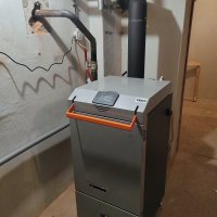Zplynovací kotel na dřevo Blaze Harmony PRAKTIK 25 + akumulační nádoba 800L + zásobník pro ohřev TUV 200L