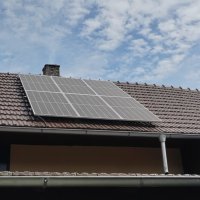 Instalace FV ohřevu vody - 6x FV panel Talesun 450Wp + FV střídač Solax Mini X1-3.0 vč. 200L zásobníku pro ohřev TUV