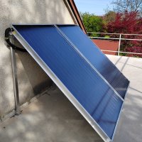 Instalace solární sestavy: OKC 300 NTRR/SOL 4,2m2, 300l + 2x deskový kolektor Concept 100 T4 Cu 2,2