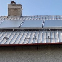 Instalace solární sestavy: REFLEX Solární panely FK 2.5 svislé 5ks